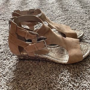 Donald J Pliner suede sandals